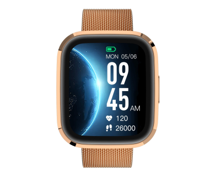 Smartwatch Garett GRC STYLE Gold steel